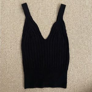 Wilfred Crop Knit Tank